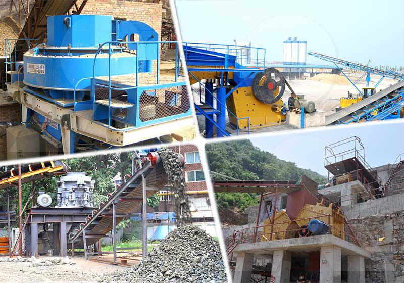 各種破碎設(shè)備加工現(xiàn)場(chǎng) 各種破碎設(shè)備加工現(xiàn)場(chǎng)