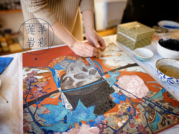 現(xiàn)代巖彩畫 現(xiàn)代巖彩畫