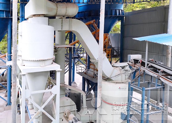 印度時(shí)產(chǎn)30噸石灰石磨粉生產(chǎn)線