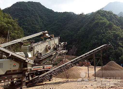 時產(chǎn)100噸石灰石移動破碎站